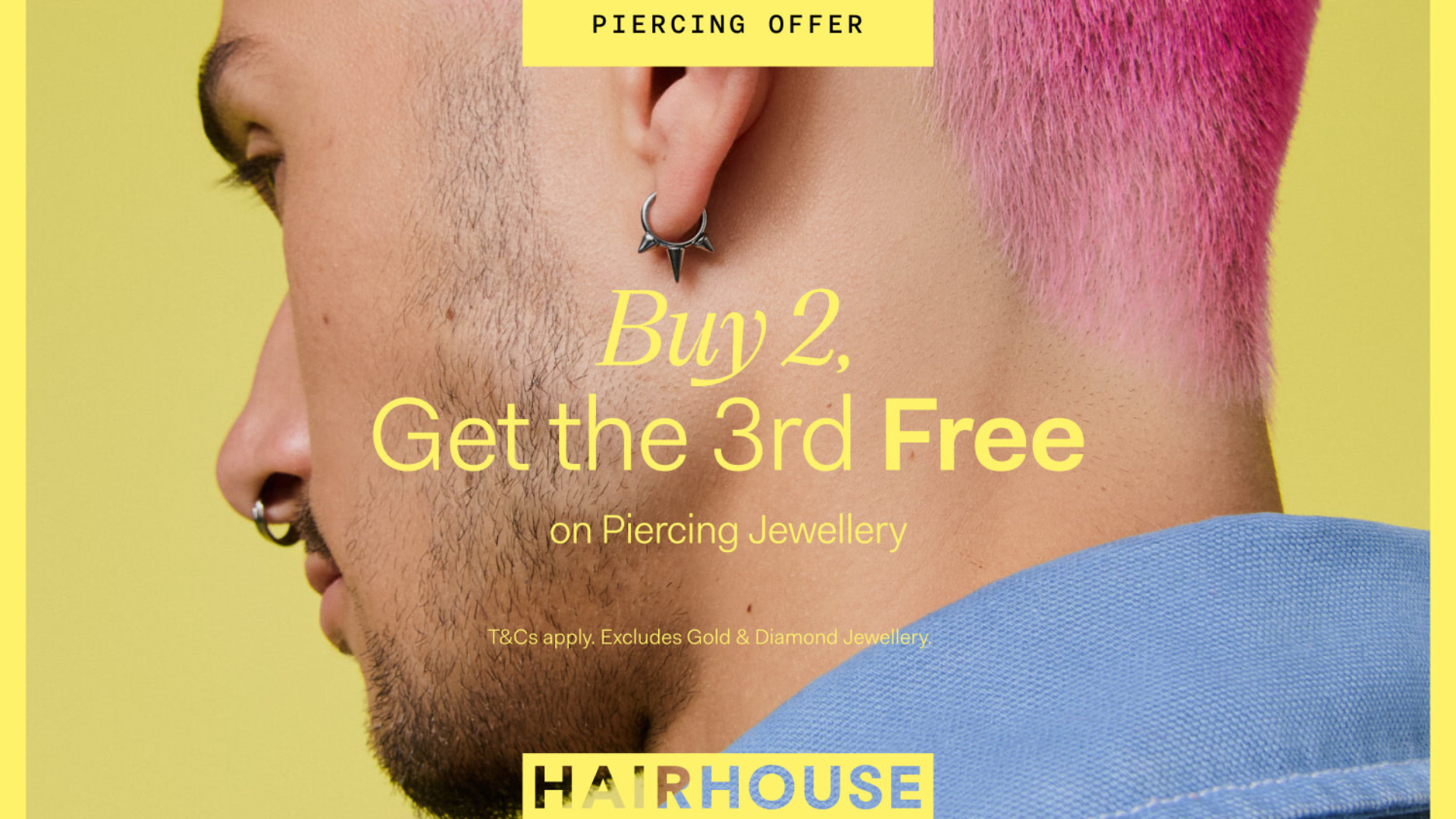3 For 2 Piercing Jewellery