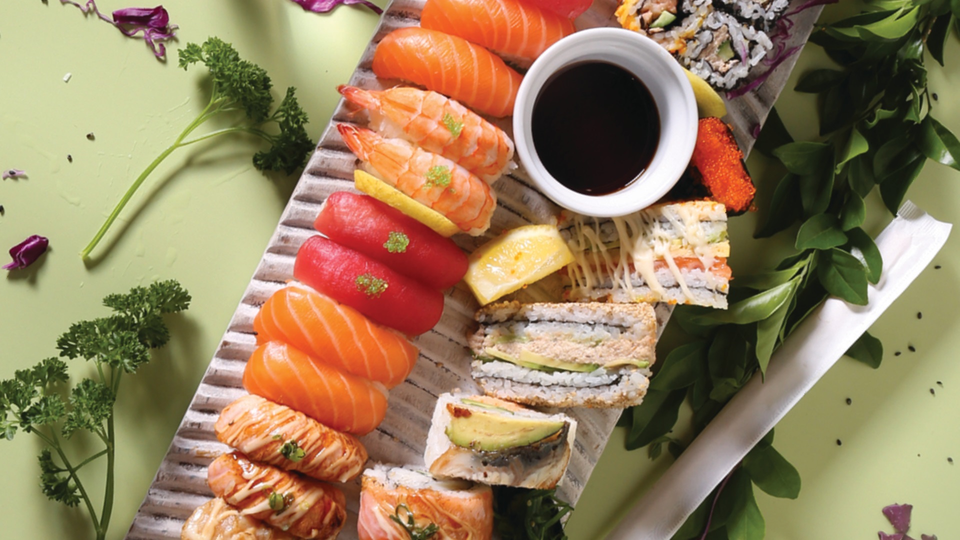 Sushi cravings satisfied at Sushi Hub with fresh and inventive options.