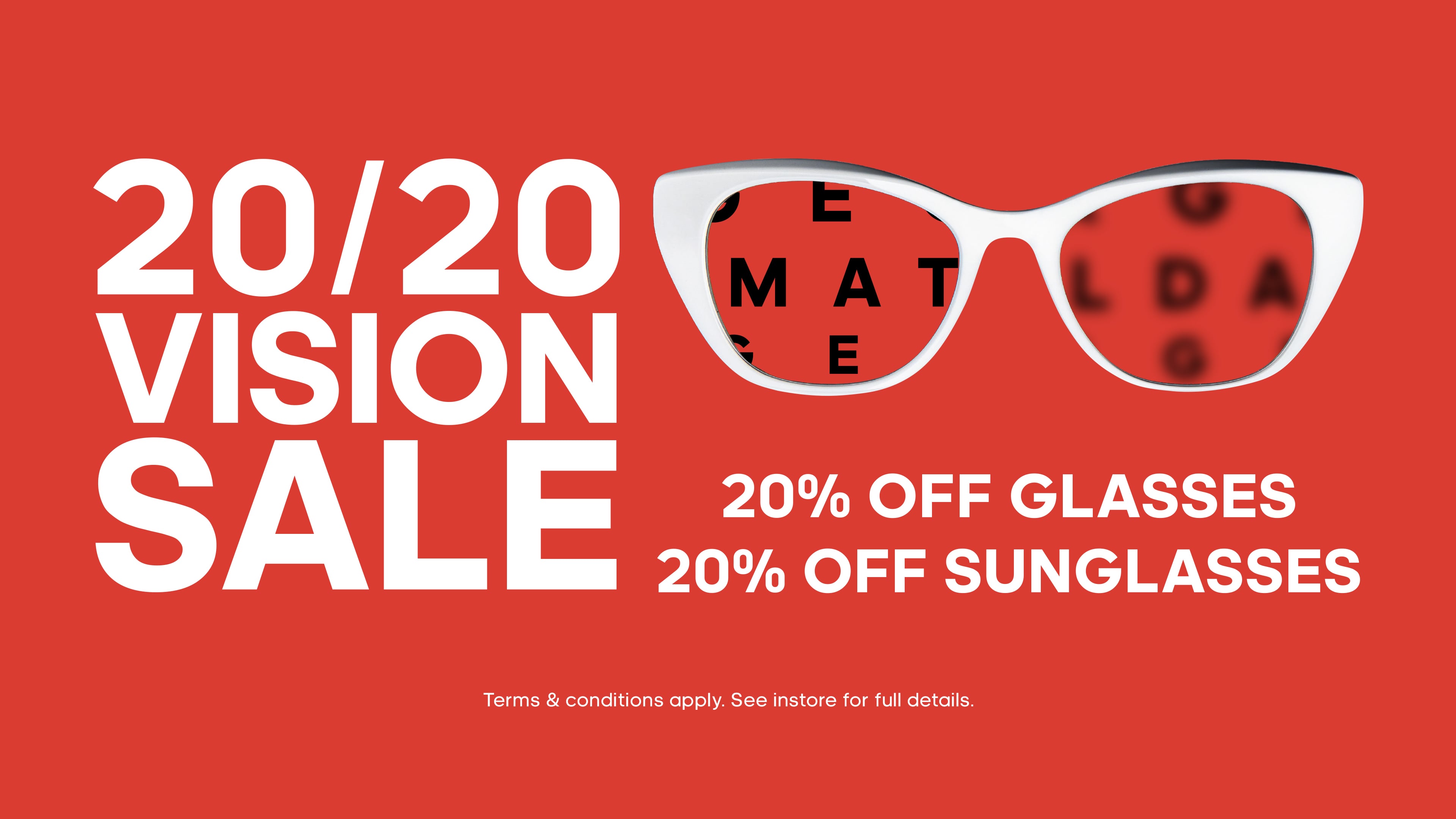 2020 Vision Sale